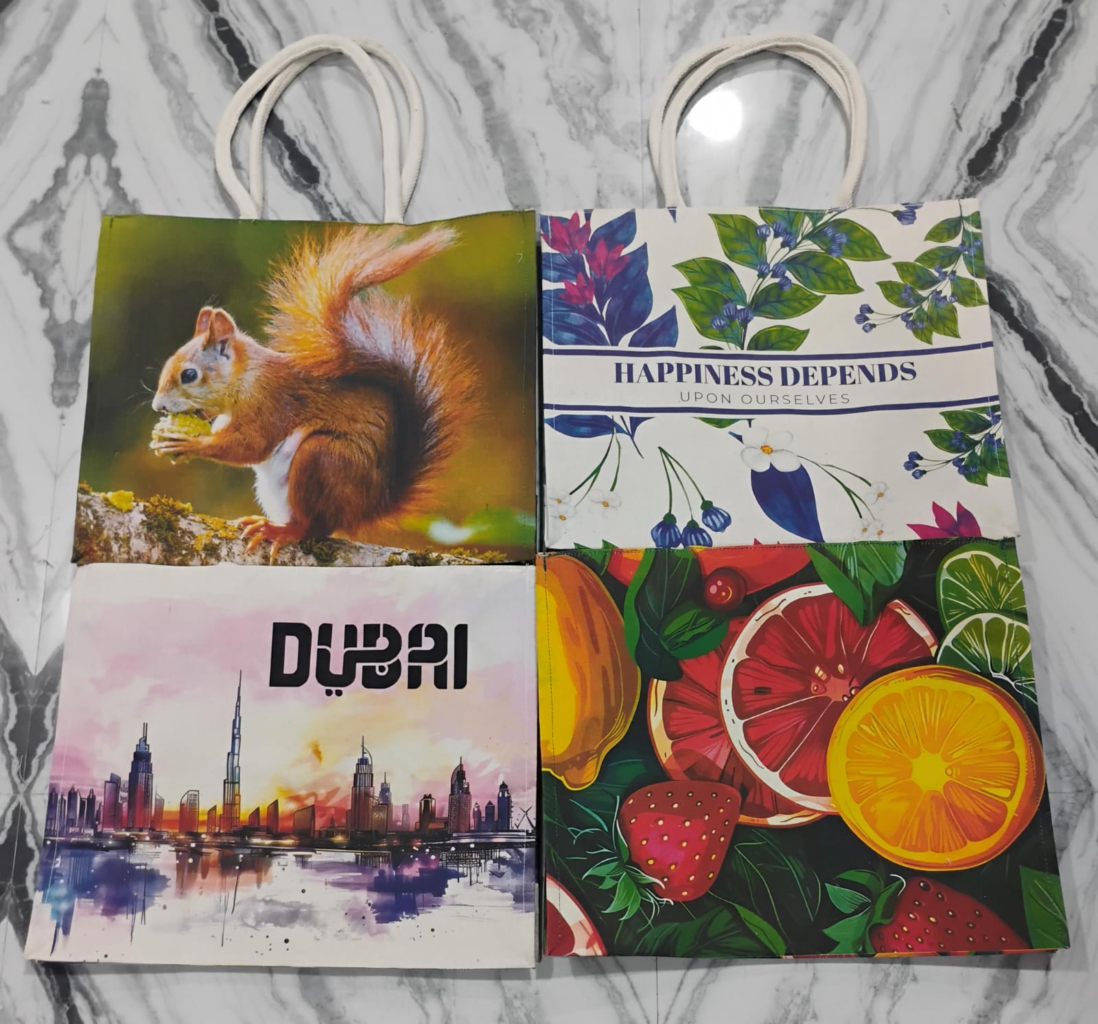 Printed Canvas Bag