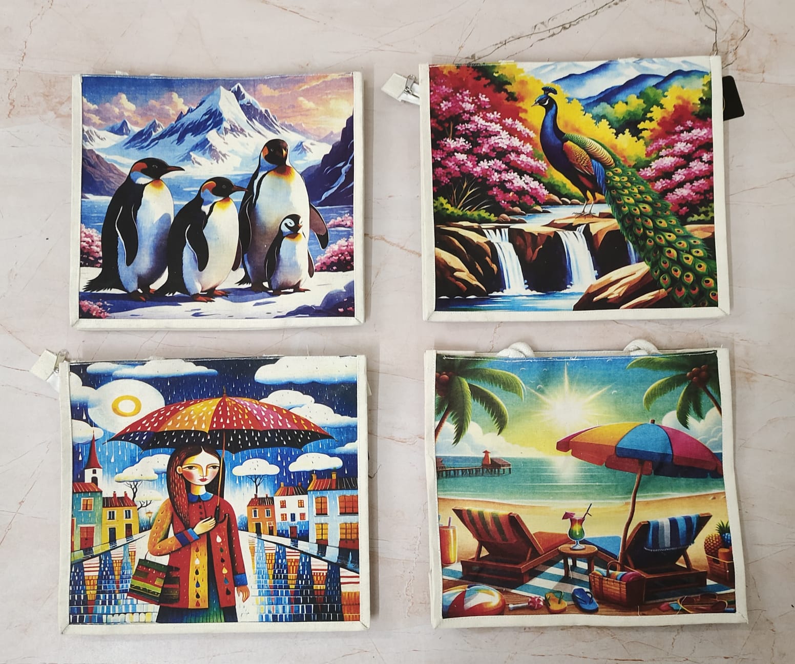 Printed Canvas Bag